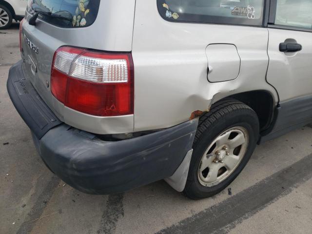 Photo 9 from auction – 2001 SUBARU FORESTER L with VIN JF1SF63531H703876