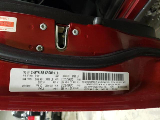 Photo 10 from auction – 2010 DODGE RAM 1500 with VIN 1D7RV1GTXAS117756
