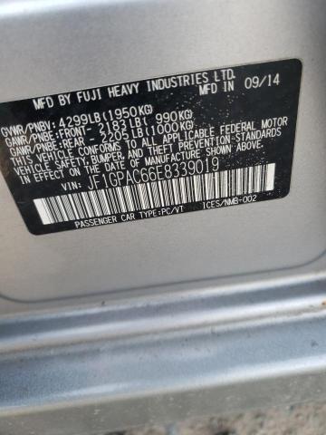 Photo 10 from auction – 2014 SUBARU IMPREZA PR with VIN JF1GPAC66E8339019