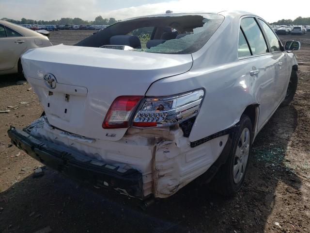 Photo 4 from auction – 2011 TOYOTA CAMRY BASE with VIN 4T4BF3EKXBR207639