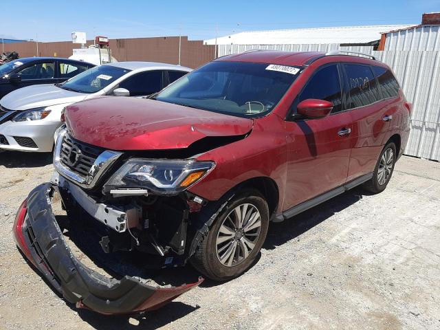 Photo 2 from auction – 2017 NISSAN PATHFINDER with VIN 5N1DR2MN4HC610644