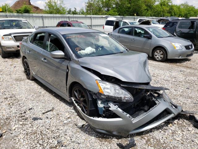 NISSAN SENTRA S 2014 with VIN 3N1AB7AP1EY256571 - Photo from auction