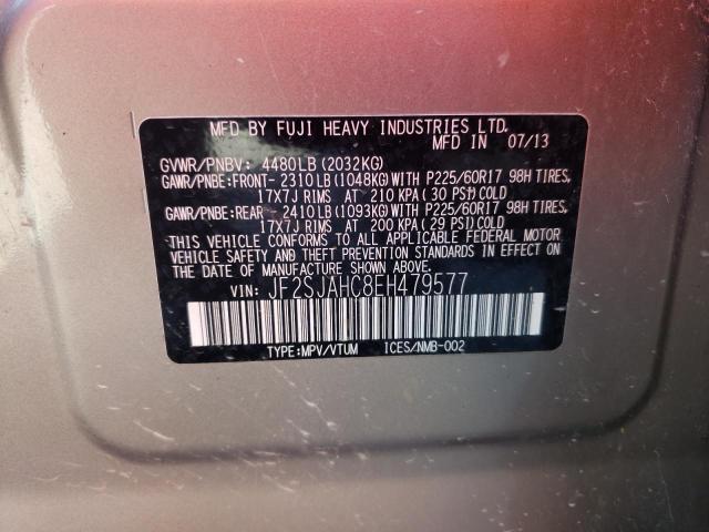 Photo 10 from auction – 2014 SUBARU FORESTER 2 with VIN JF2SJAHC8EH479577