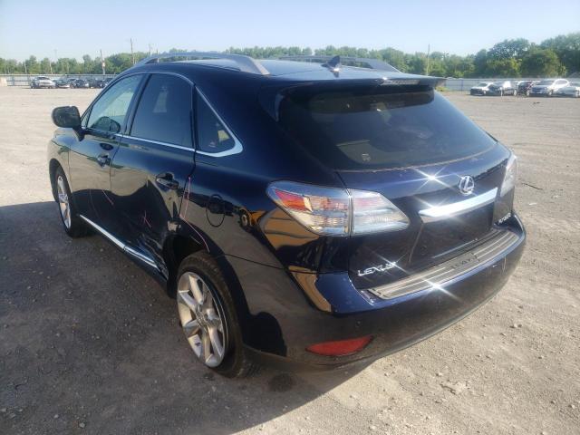 Photo 3 from auction – 2010 LEXUS RX 350 with VIN JTJBK1BA0A2413604