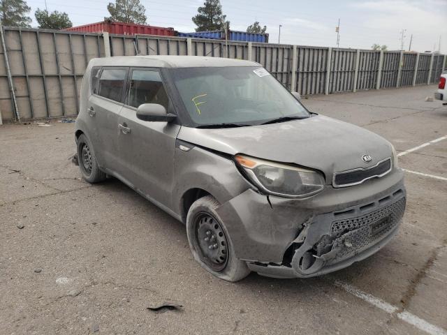 KIA SOUL 2014 with VIN KNDJN2A27E7096225 - Photo from auction