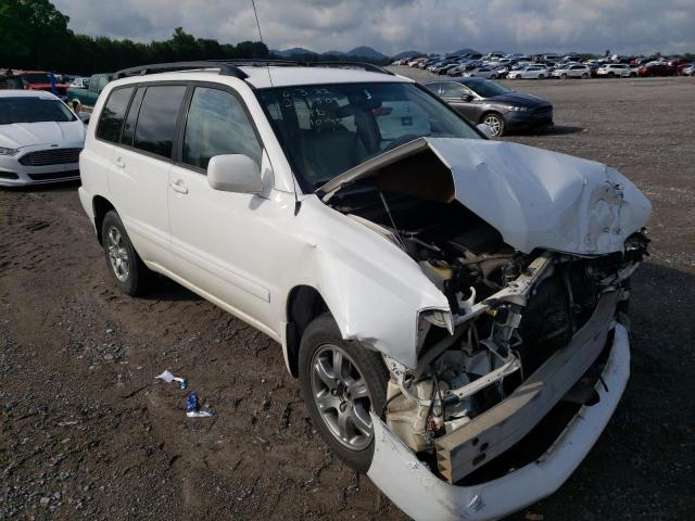 TOYOTA HIGHLANDER 2006 with VIN JTEGP21A860106617 - Photo from auction