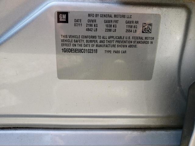Photo 10 from auction – 2012 CADILLAC CTS LUXURY with VIN 1G6DE5E58C0102318