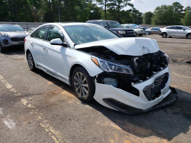 HYUNDAI SONATA SPO 2017 with VIN 5NPE34AF7HH551791 - Photo from auction