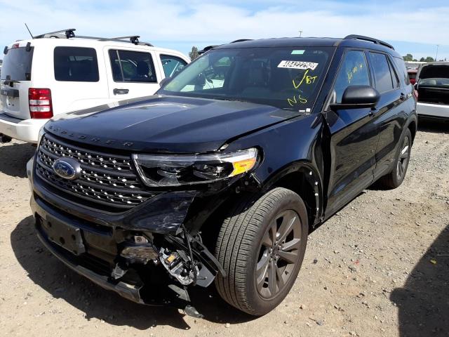 Photo 2 from auction – 2021 FORD EXPLORER X with VIN 1FMSK7DH4MGB64503