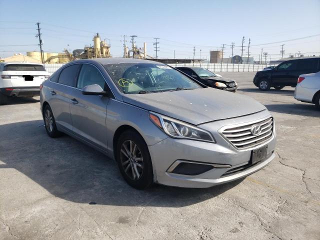 HYUNDAI SONATA SE 2016 with VIN 5NPE24AF0GH354091 - Photo from auction