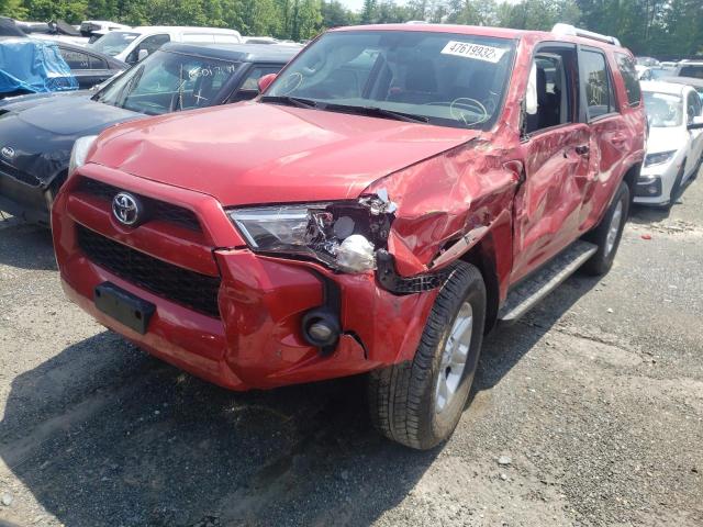 Photo 9 from auction – 2018 TOYOTA 4RUNNER SR with VIN JTEBU5JRXJ5609927