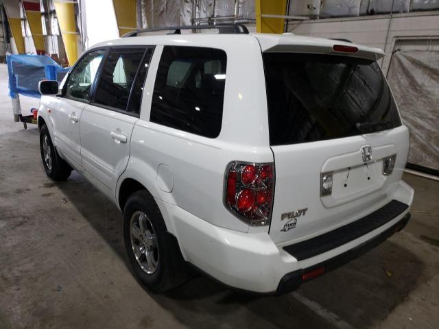 Photo 3 from auction – 2007 HONDA PILOT EXL with VIN 5FNYF28557B040731