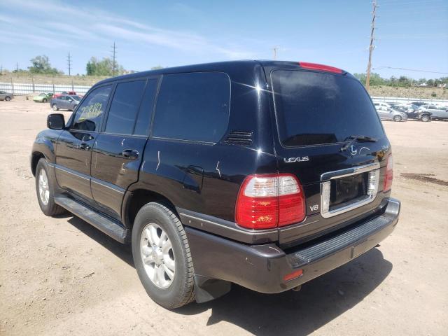 Photo 3 from auction – 2003 LEXUS LX 470 with VIN JTJHT00W233530081