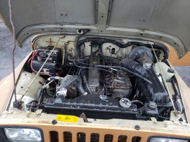 Photo 7 from auction – 1992 JEEP WRANGLER / with VIN 2J4FY49S7NJ545486