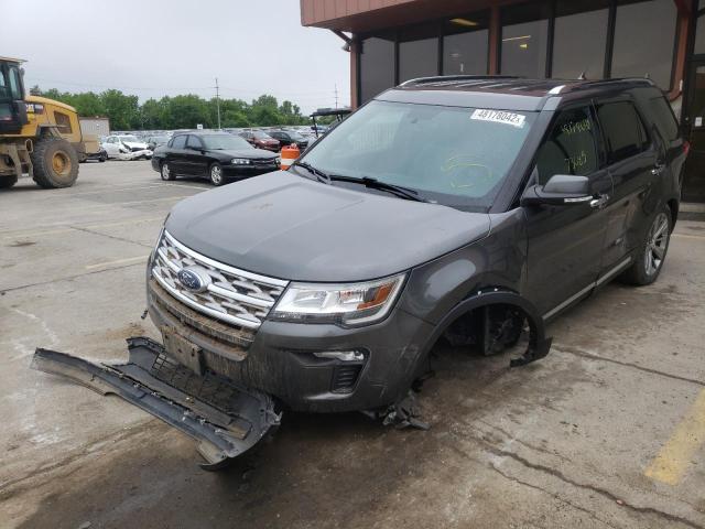 Photo 2 from auction – 2018 FORD EXPLORER L with VIN 1FM5K8F81JGB45371
