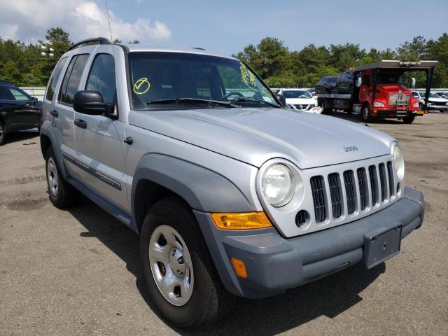 Photo 1 from auction – 2007 JEEP LIBERTY with VIN 1J4GL48K57W574209