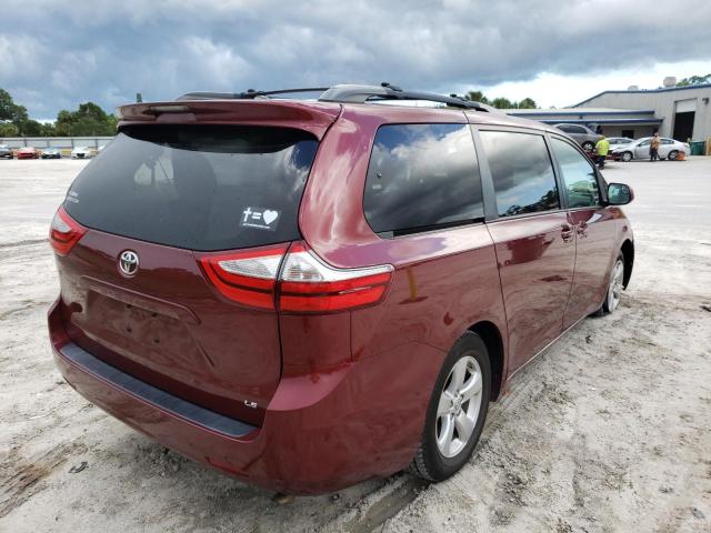 Photo 4 from auction – 2016 TOYOTA SIENNA LE with VIN 5TDKK3DC2GS722540