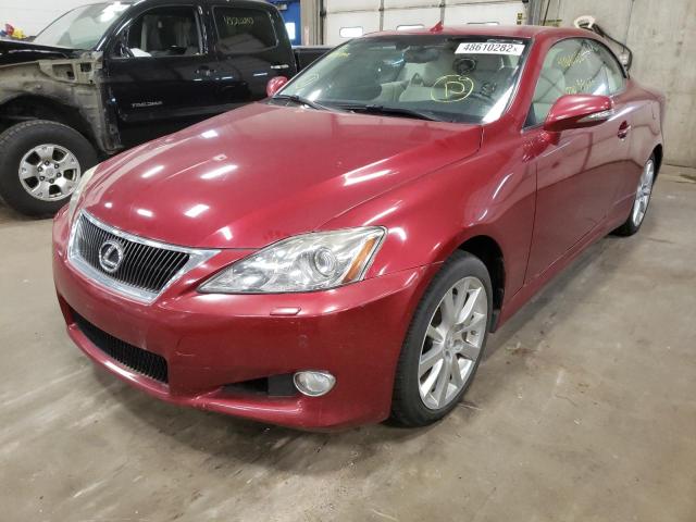 Photo 2 from auction – 2010 LEXUS IS 250 with VIN JTHFF2C23A2508291