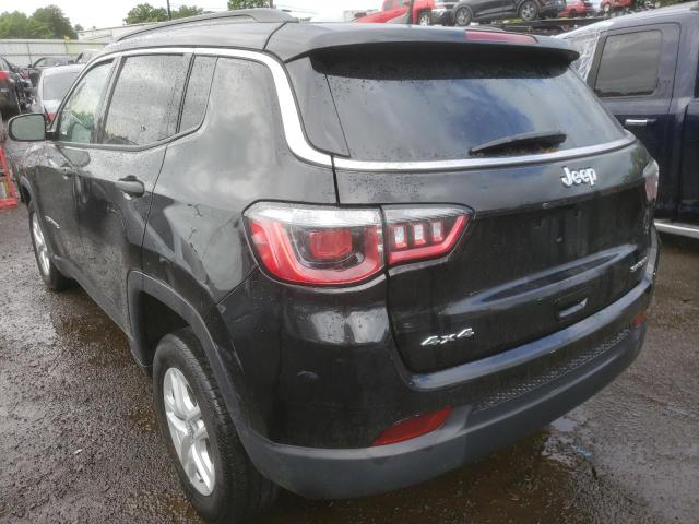 Photo 3 from auction – 2020 JEEP COMPASS SP with VIN 3C4NJDAB7LT165612