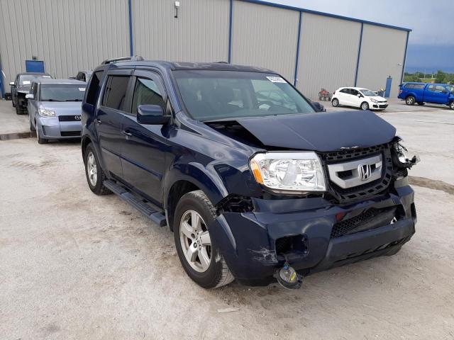 HONDA PILOT EX 2009 with VIN 5FNYF38459B001816 - Photo from auction