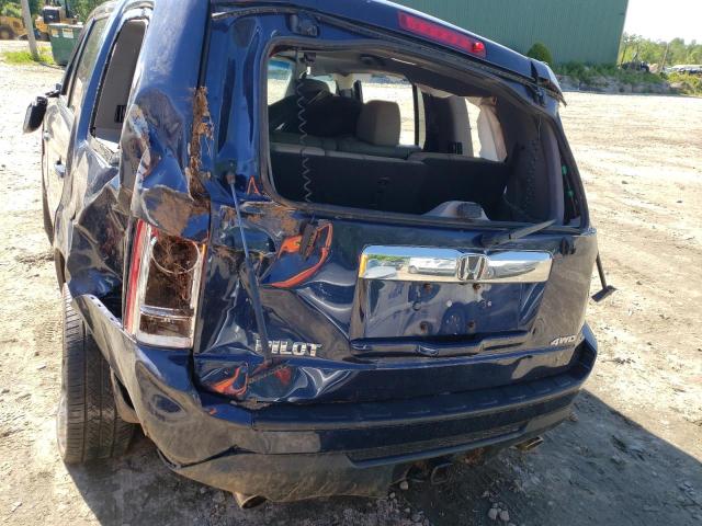 Photo 9 from auction – 2014 HONDA PILOT EXL with VIN 5FNYF4H57EB039301