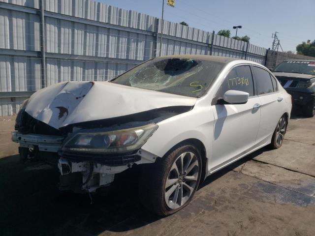 Photo 2 from auction – 2014 HONDA ACCORD SPO with VIN 1HGCR2F50EA037635