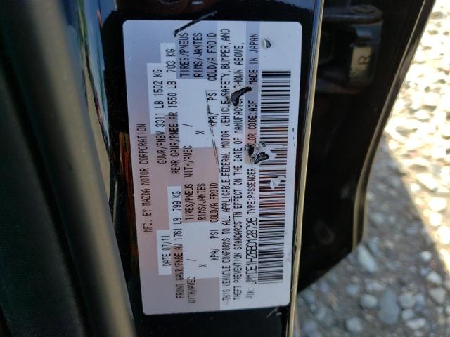 Photo 10 from auction – 2011 MAZDA MAZDA2 with VIN JM1DE1HZ6B0128726