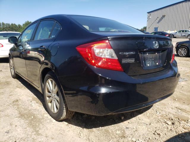 Photo 3 from auction – 2012 HONDA CIVIC EX with VIN 2HGFB2F87CH311732