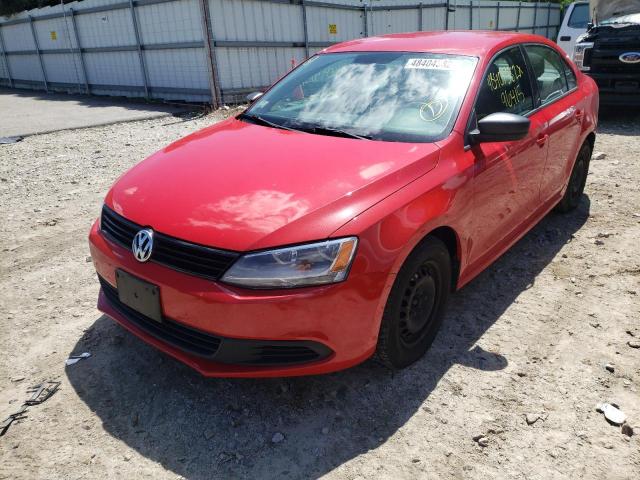 Photo 2 from auction – 2014 VOLKSWAGEN JETTA BASE with VIN 3VW2K7AJ1EM417552