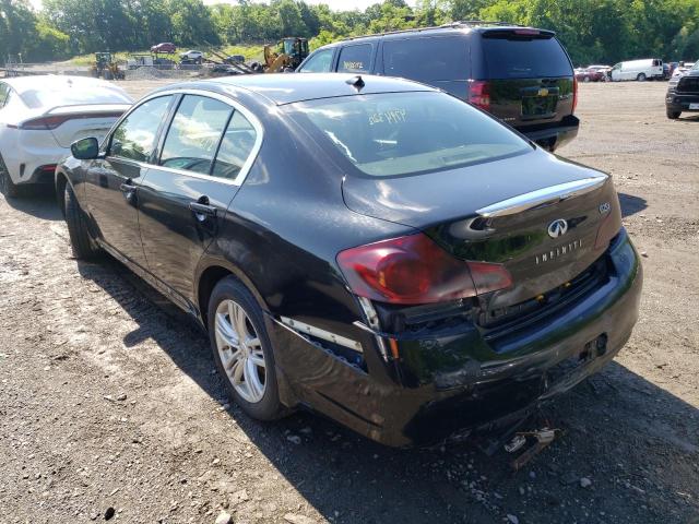 Photo 3 from auction – 2011 INFINITI G25 with VIN JN1DV6ARXBM452040