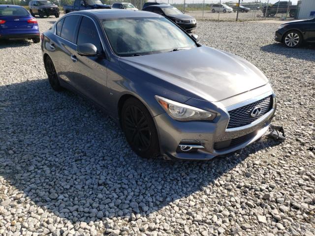INFINITI Q50 BASE 2014 with VIN JN1BV7AR5EM700468 - Photo from auction
