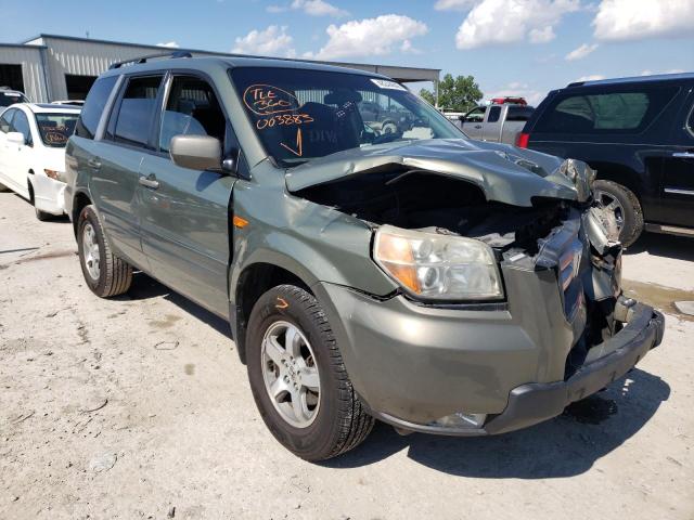 HONDA PILOT EX 2007 с VIN 5FNYF18467B003883 - Фото с аукциона