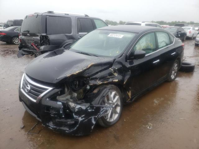 Photo 2 from auction – 2013 NISSAN SENTRA S with VIN 3N1AB7AP9DL711615