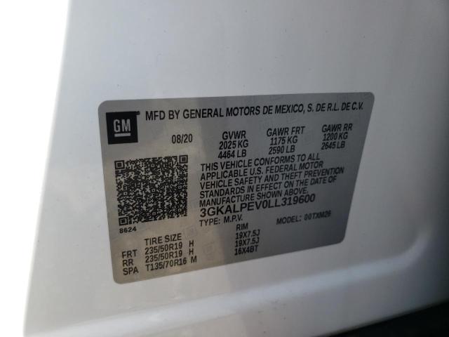 Photo 10 from auction – 2020 GMC TERRAIN SL with VIN 3GKALPEV0LL319600