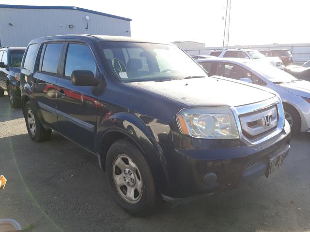 HONDA PILOT LX 2011 with VIN 5FNYF4H28BB006583 - Photo from auction
