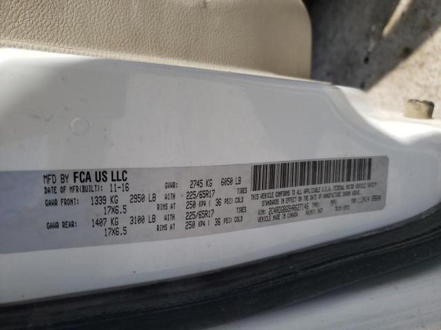 Photo 10 from auction – 2017 DODGE GRAND CARA with VIN 2C4RDGBG5HR627146