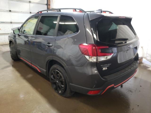 Photo 3 from auction – 2021 SUBARU FORESTER with VIN JF2SKARCXMH538722