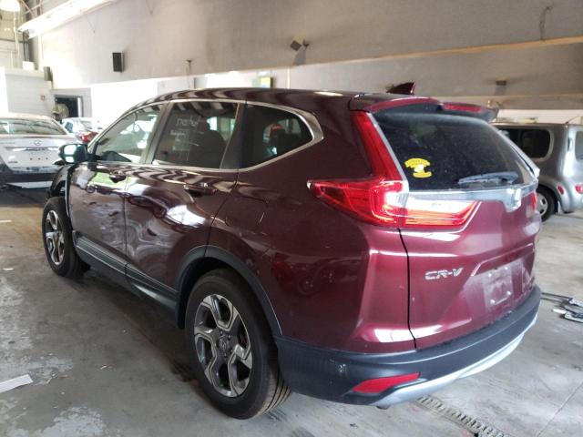 Photo 3 from auction – 2017 HONDA CR-V EXL with VIN 7FARW1H83HE007676