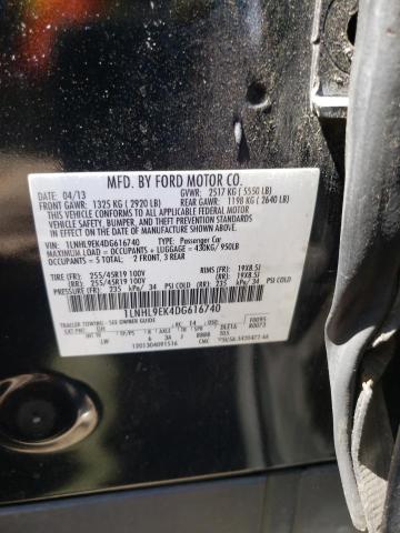 Photo 10 from auction – 2013 LINCOLN MKS with VIN 1LNHL9EK4DG616740