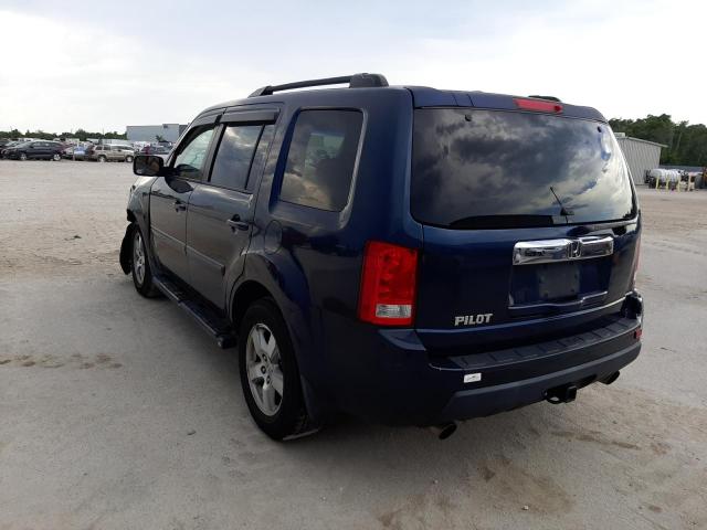 Photo 3 from auction – 2009 HONDA PILOT EX with VIN 5FNYF38459B001816