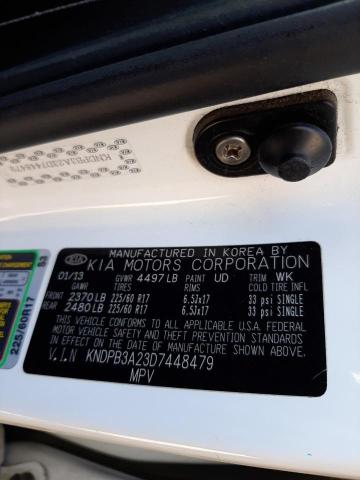 Photo 10 from auction – 2013 KIA SPORTAGE B with VIN KNDPB3A23D7448479