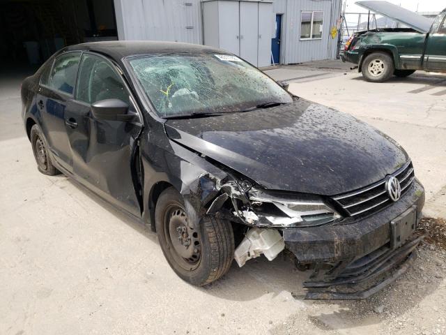VOLKSWAGEN JETTA BASE 2015 with VIN 3VW2K7AJXFM326815 - Photo from auction