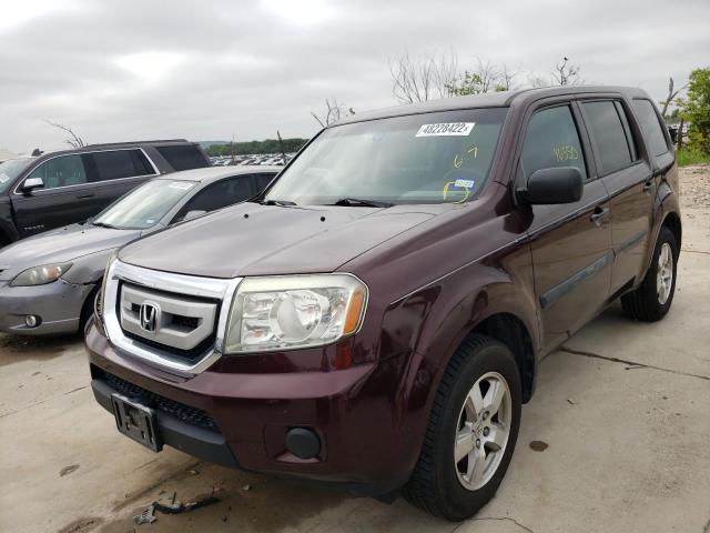 Photo 2 from auction – 2011 HONDA PILOT LX with VIN 5FNYF3H28BB020185