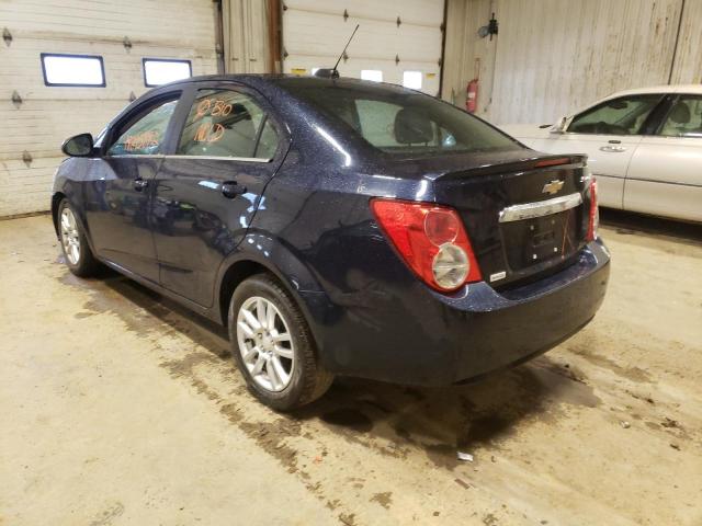 Photo 3 from auction – 2015 CHEVROLET SONIC LT with VIN 1G1JC5SH8F4148547