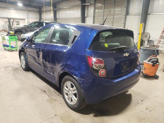 Photo 3 from auction – 2014 CHEVROLET SONIC LT with VIN 1G1JC6SG3E4116536