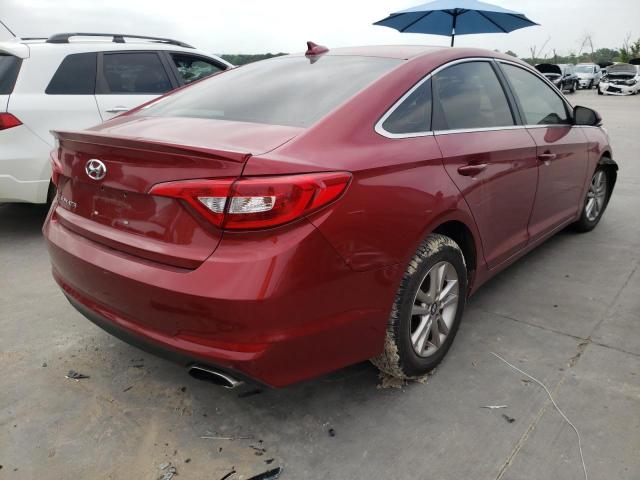 Photo 4 from auction – 2016 HYUNDAI SONATA SE with VIN 5NPE24AF7GH357604