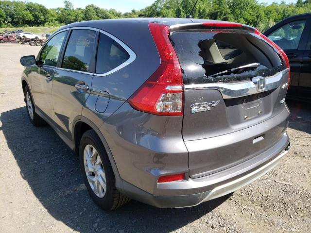 Photo 3 from auction – 2016 HONDA CR-V EX with VIN 2HKRM4H54GH691677
