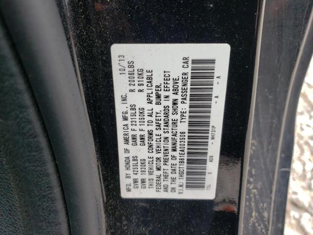 Photo 10 from auction – 2014 HONDA ACCORD EXL with VIN 1HGCT1B81EA003506