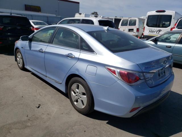 Photo 3 from auction – 2012 HYUNDAI SONATA HYB with VIN KMHEC4A42CA056957
