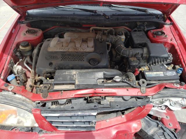 Photo 7 from auction – 2003 KIA SPECTRA with VIN KNAFB121235287877